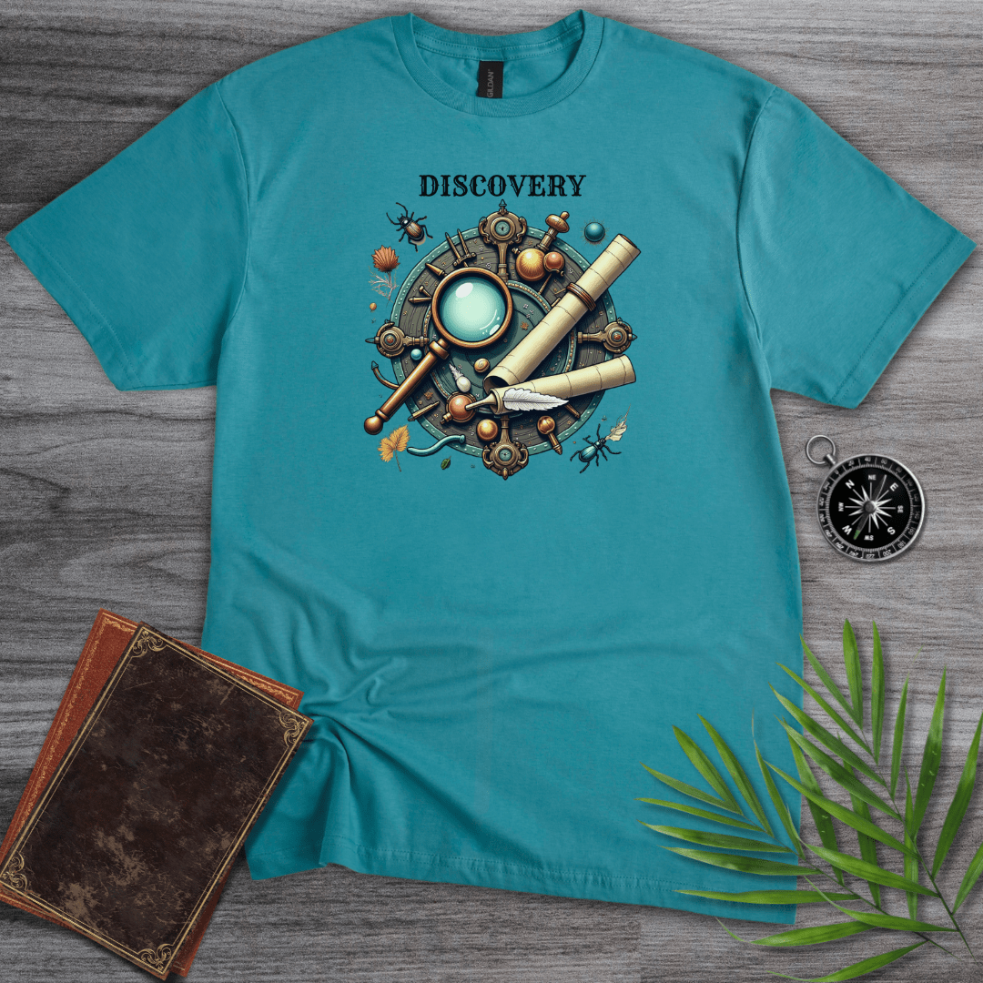 T-Shirt Vintage Blue / S DISCOVERY: Steam Punk Kit T-Shirt