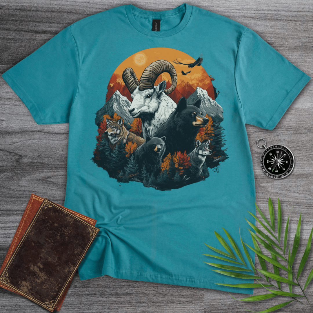 T-Shirt Vintage Blue / S Mammals of the Mountain T-Shirt