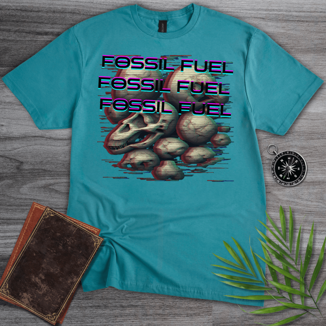 T-Shirt Vintage Blue / S Retro Fossil Fuel T-Shirt