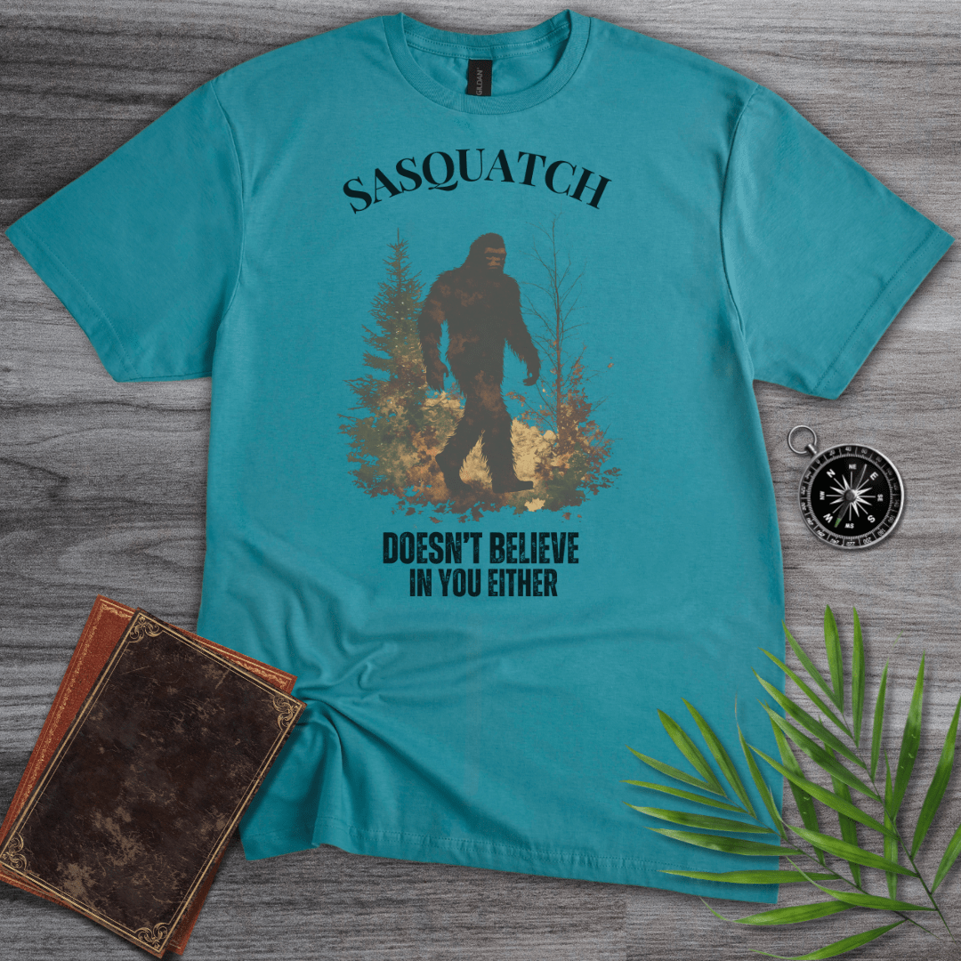 T-Shirt Vintage Blue / S Sasquatch Funny Quote T-Shirt