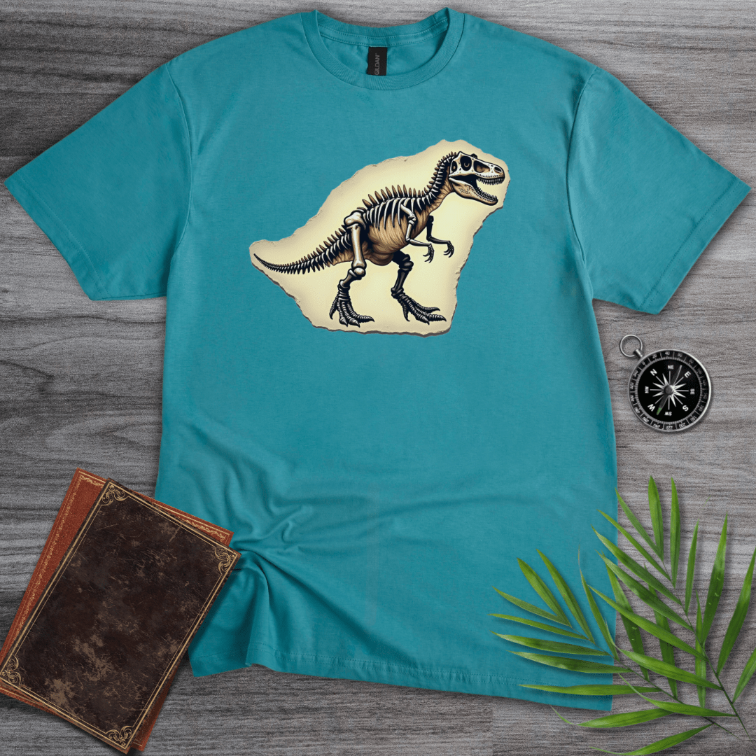 T-Shirt Vintage Blue / S T-Rex Fossil Find T-Shirt