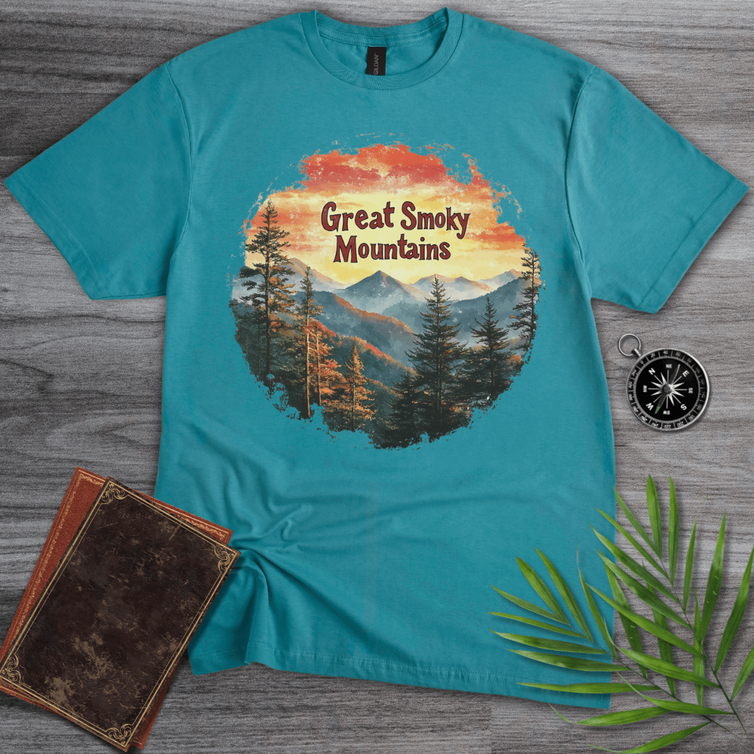 T-Shirt Vintage Blue / S The Great Smoky Mountains T-Shirt