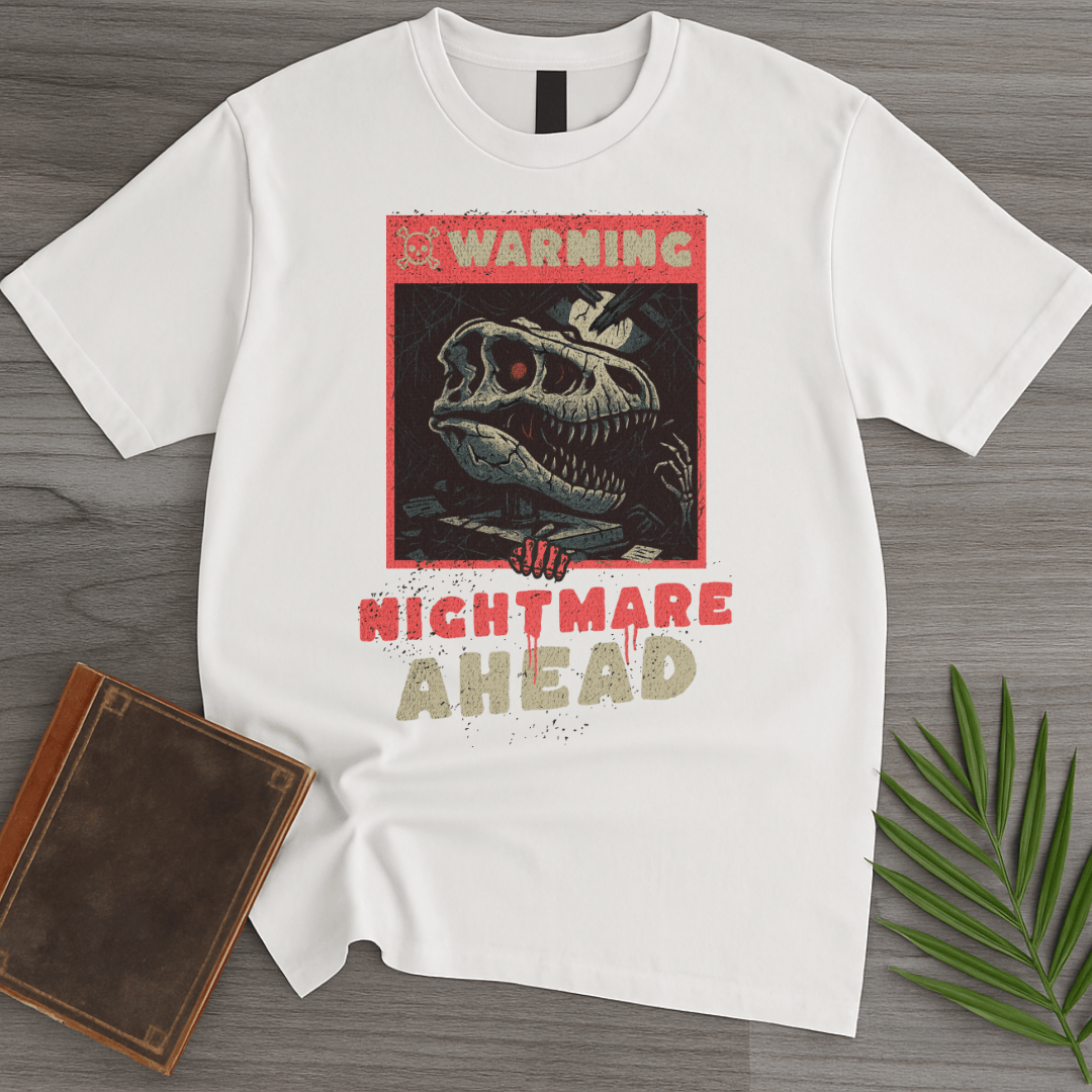T-Shirt White / L T.Rex Nightmare Ahead T-Shirt
