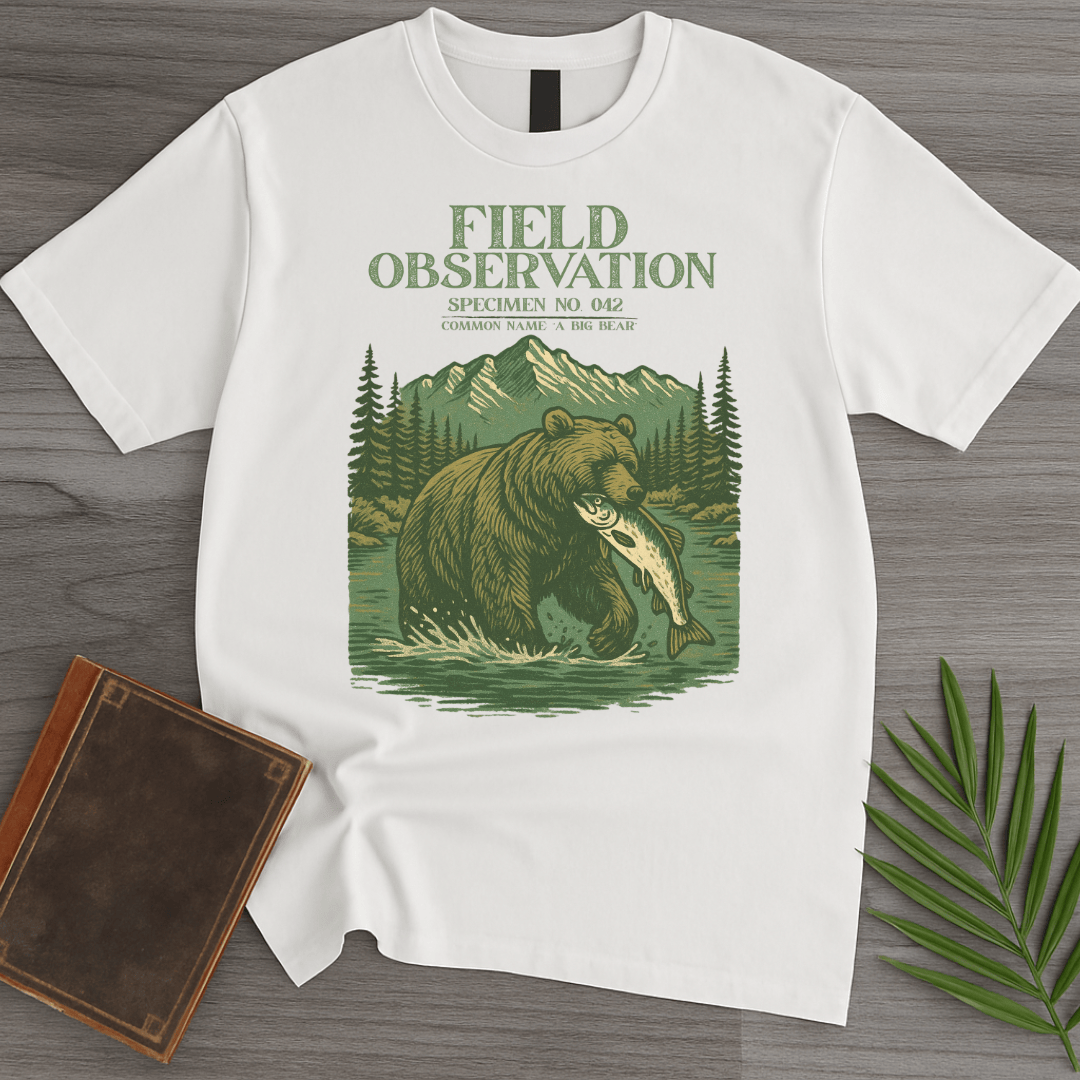 T-Shirt White / S A Big Bear Observation T-Shirt
