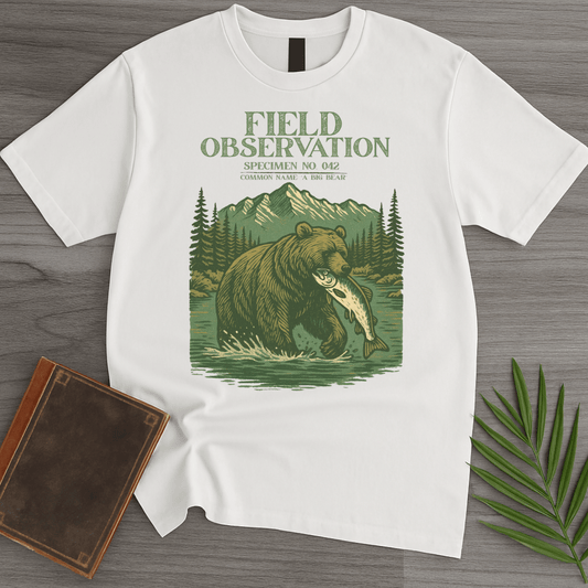 T-Shirt White / S A Big Bear Observation T-Shirt