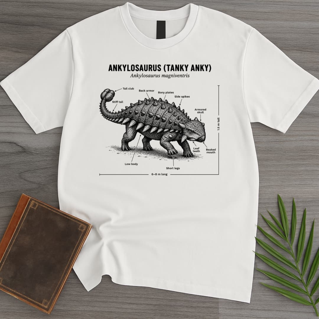 T-Shirt White / S About the Tanky Anky T-Shirt