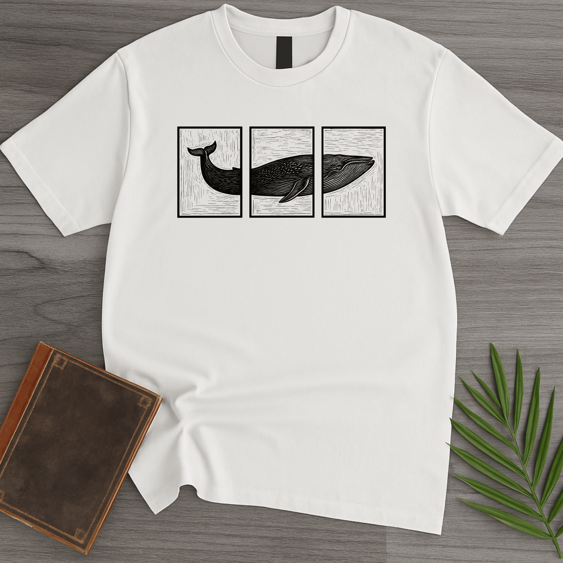 T-Shirt White / S Across the Ocean Panels T-Shirt
