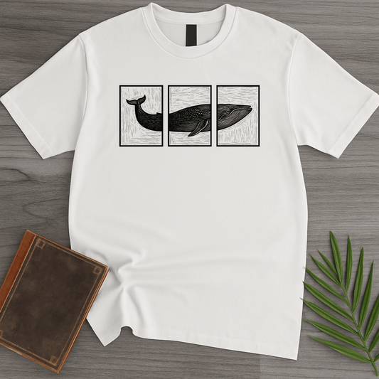 T-Shirt White / S Across the Ocean Panels T-Shirt