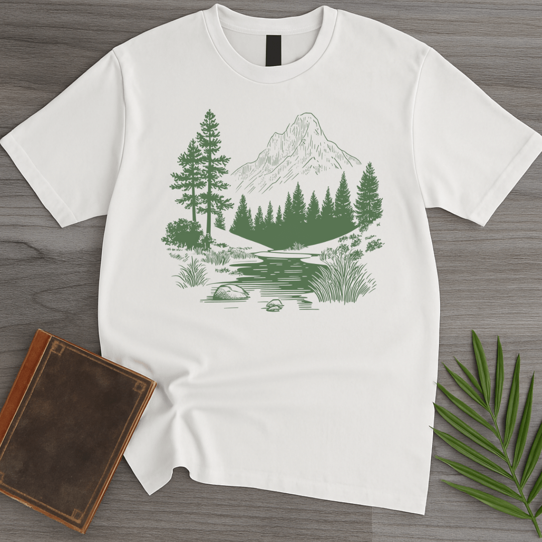 T-Shirt White / S Alpine Wetland Forest T-Shirt