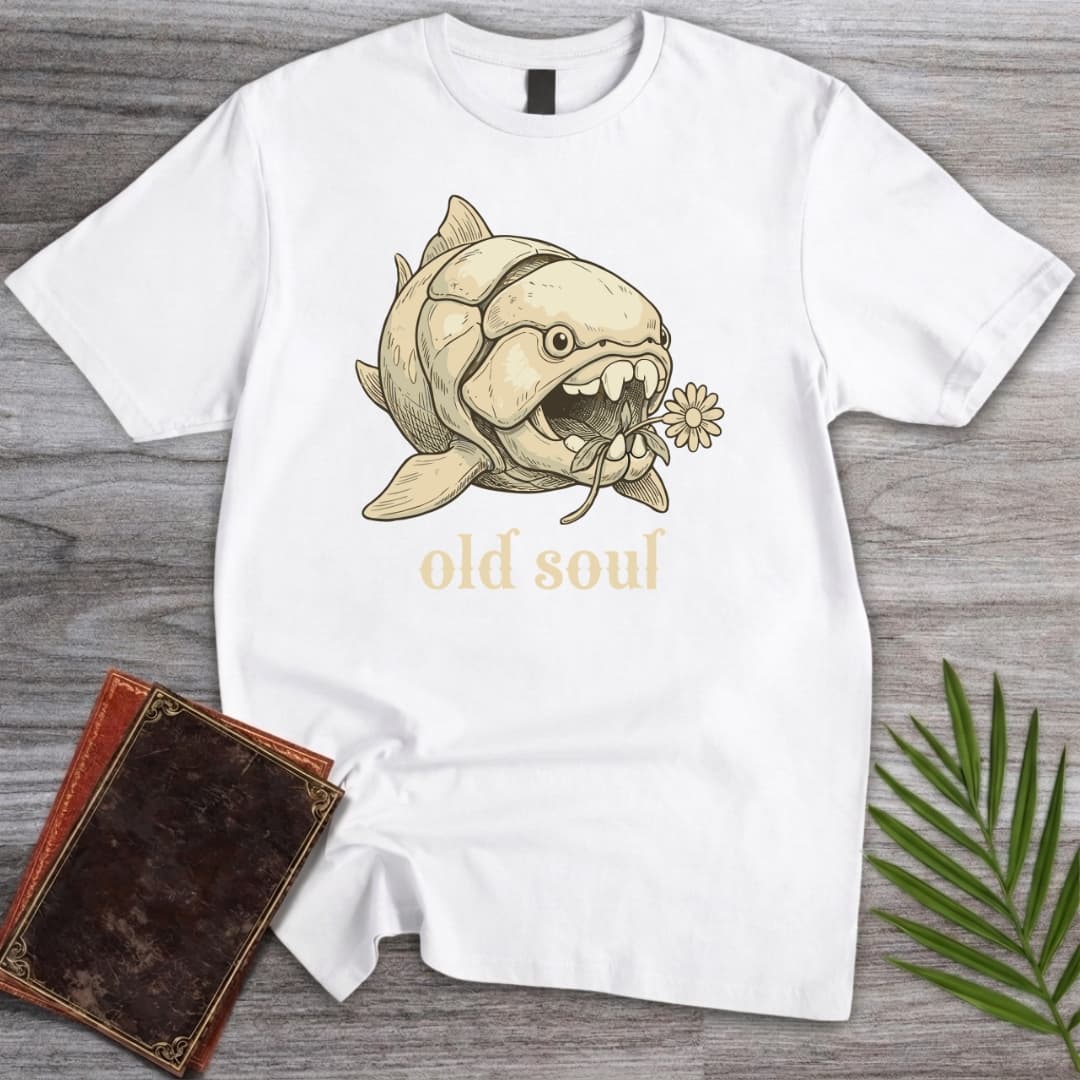 T-Shirt White / S Ancient Dunkleosteus T-Shirt
