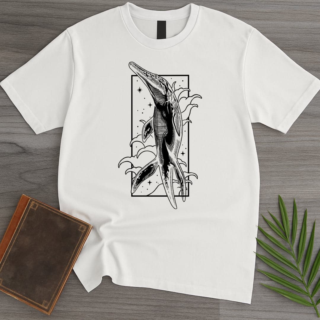 T-Shirt White / S Ancient Magical Liopleurodon T-Shirt