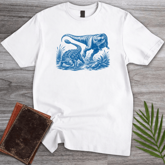 T-Shirt White / S Anky vs Rex T-Shirt