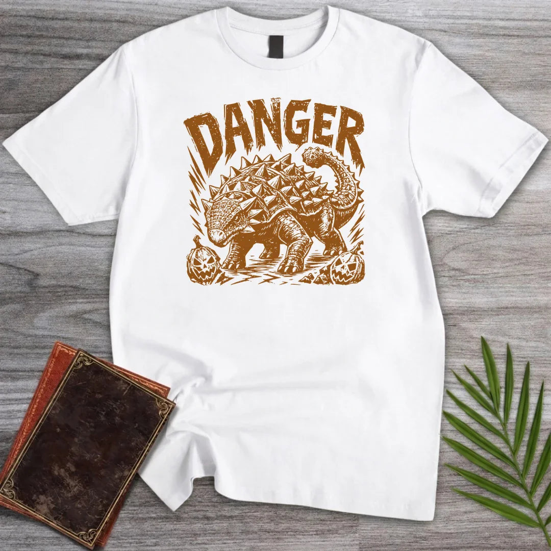 T-Shirt White / S Ankylosaurus Graveyard Guardian T-Shirt