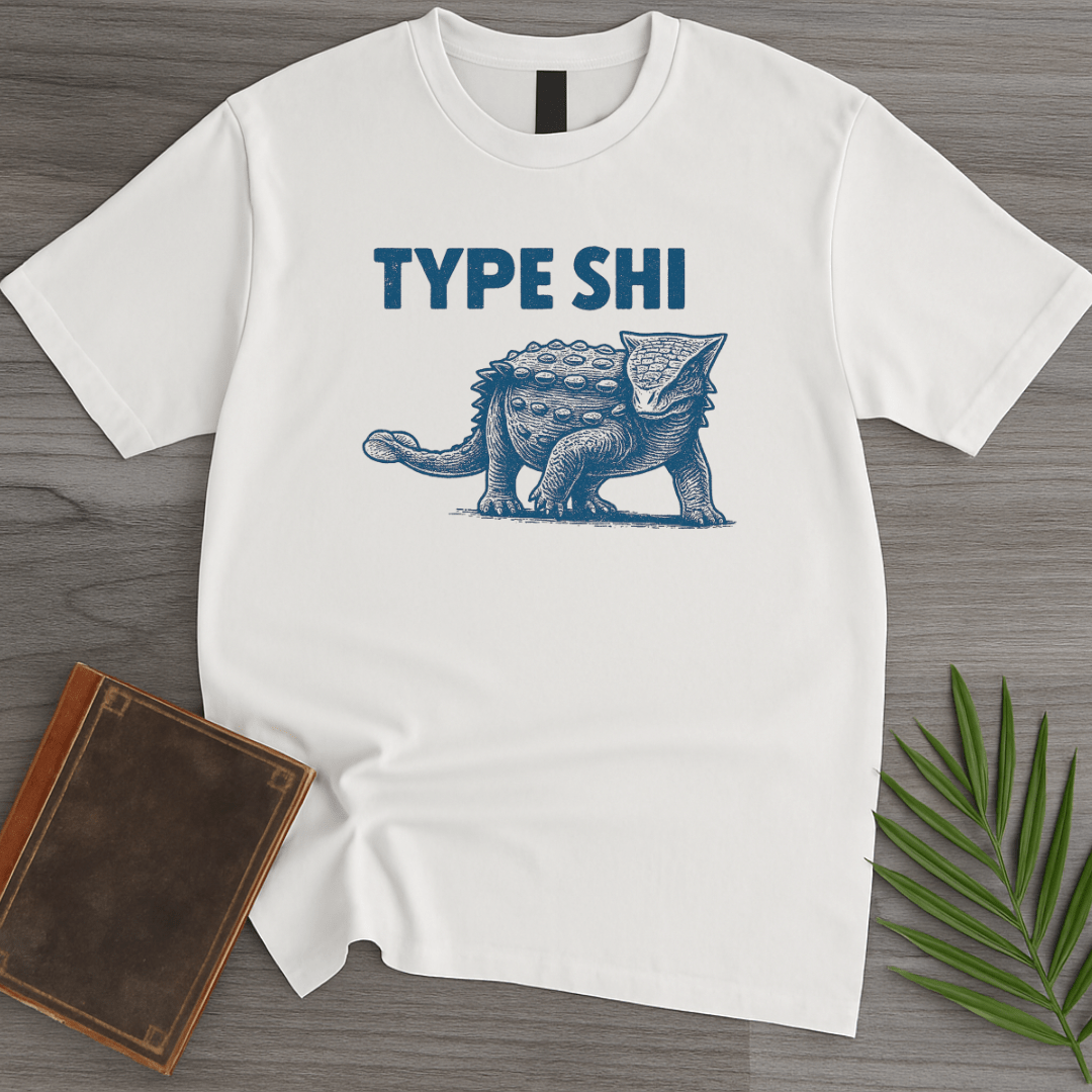 T-Shirt White / S Anodontosaurus Type Shi T-Shirt