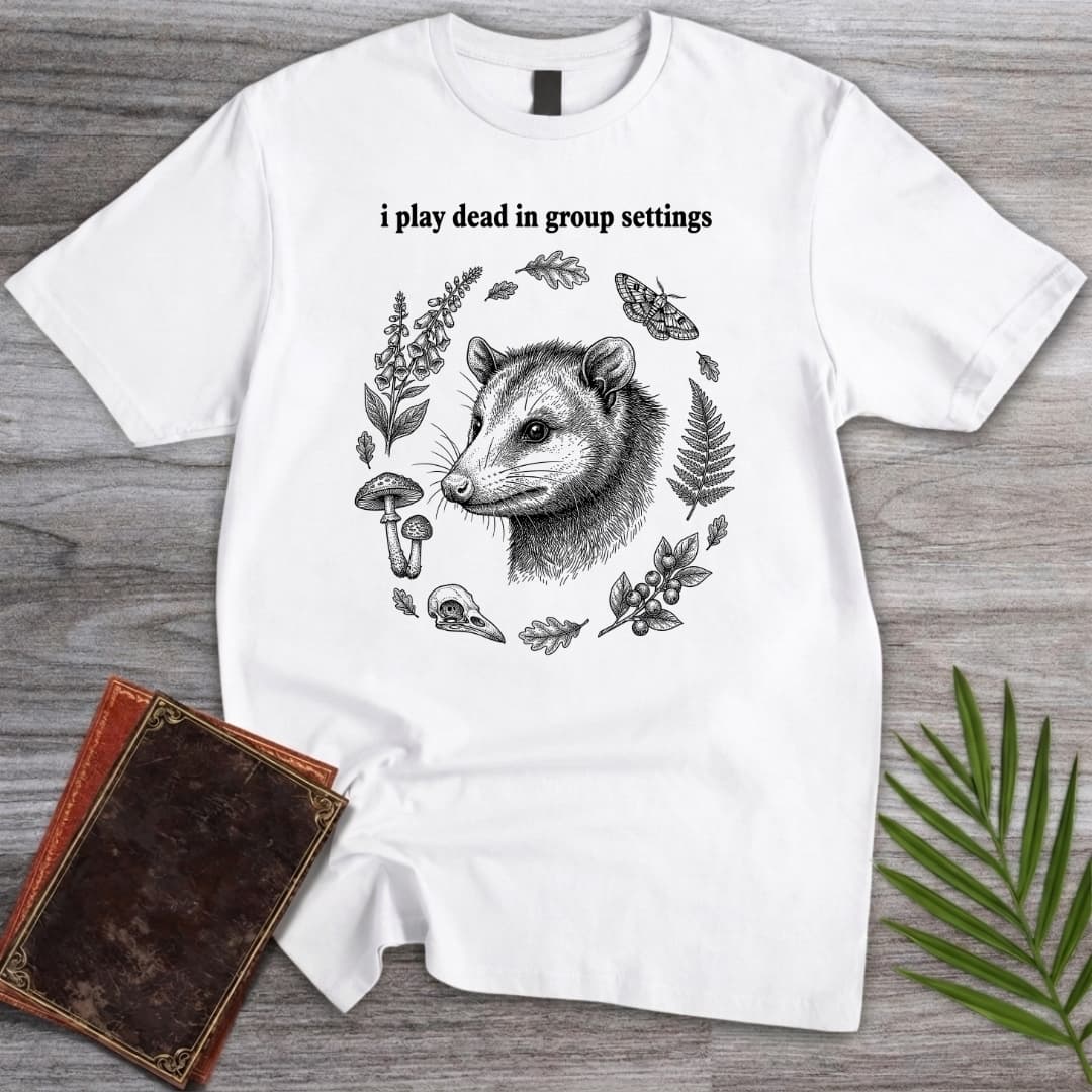 T-Shirt White / S Anti-Social Introvert T-Shirt