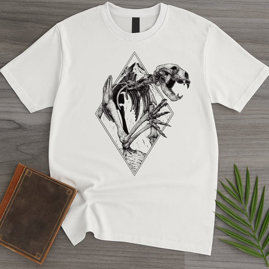 T-Shirt White / S Arctodus Ice Age Giant T-Shirt (farkas.art)