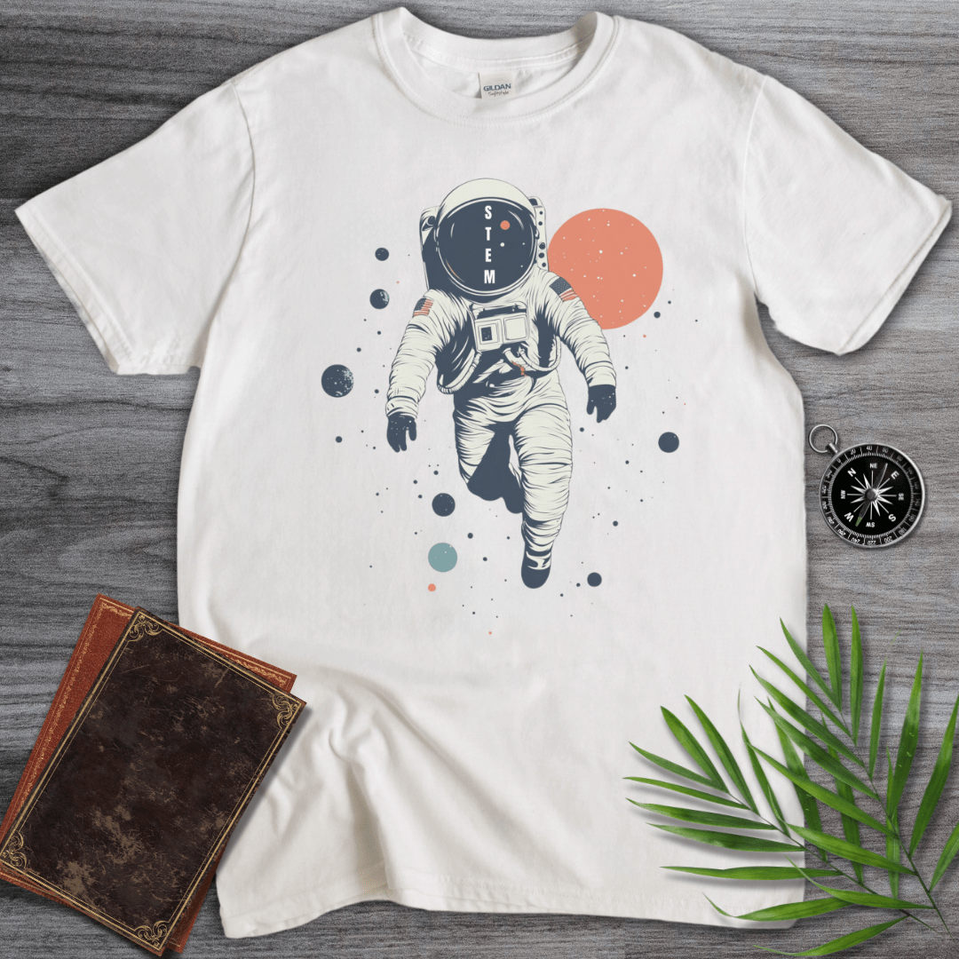 T-Shirt White / S Astronaut STEM Graphic T-Shirt