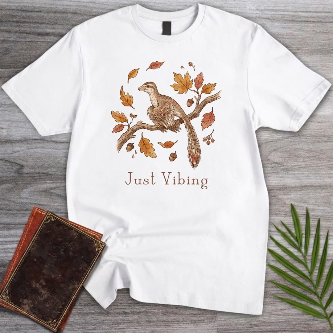 T-Shirt White / S Autumn Archaeopteryx T-Shirt