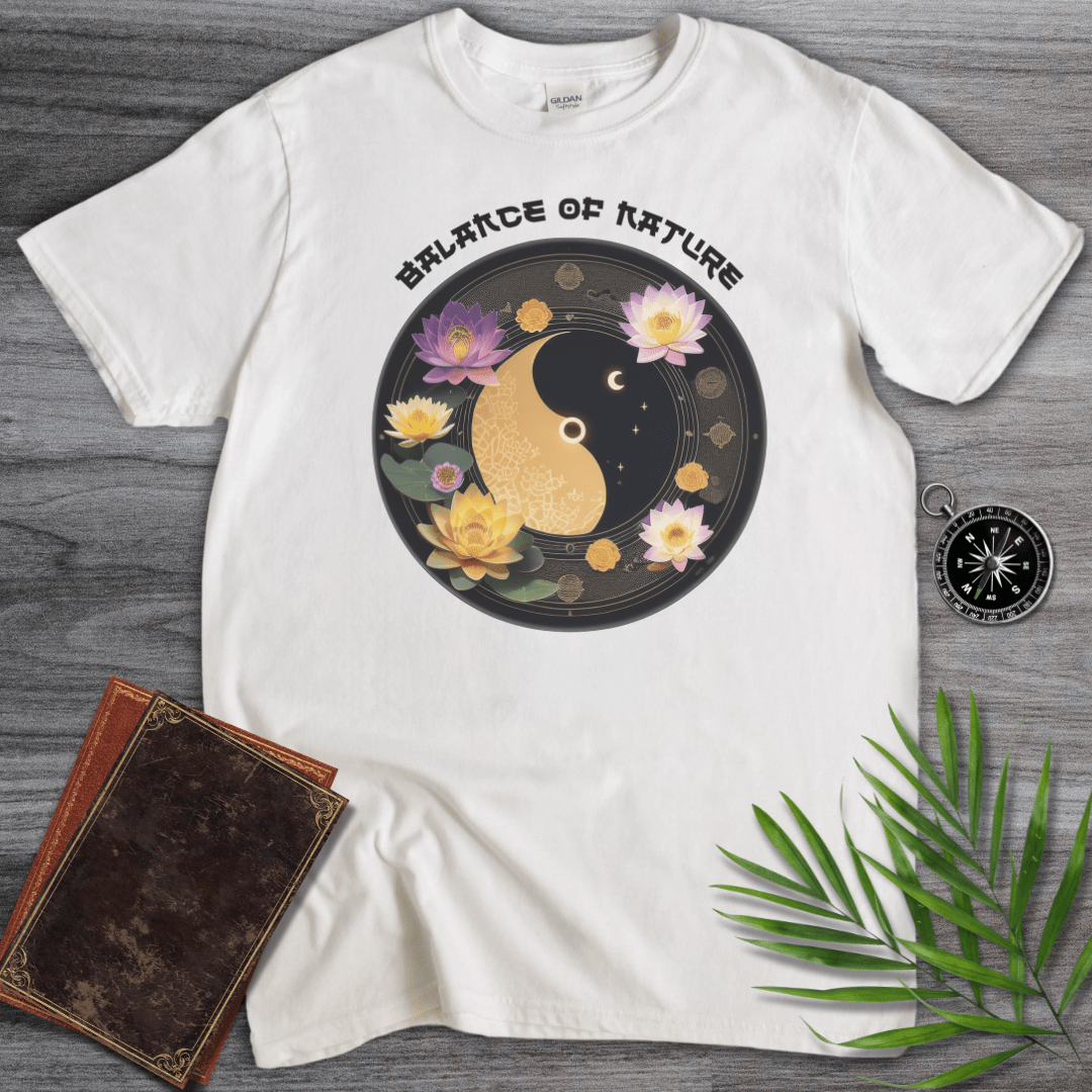 T-Shirt White / S Balance of Nature: Yinyang T-Shirt