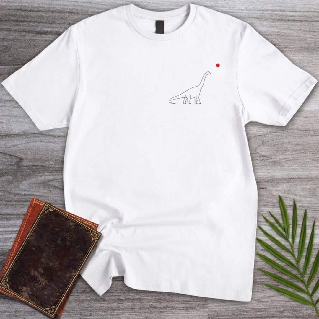 T-Shirt White / S Blood Moon Sauropod T-Shirt
