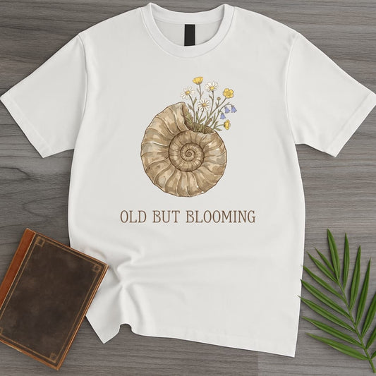 T-Shirt White / S Blooming Ammonite T-Shirt