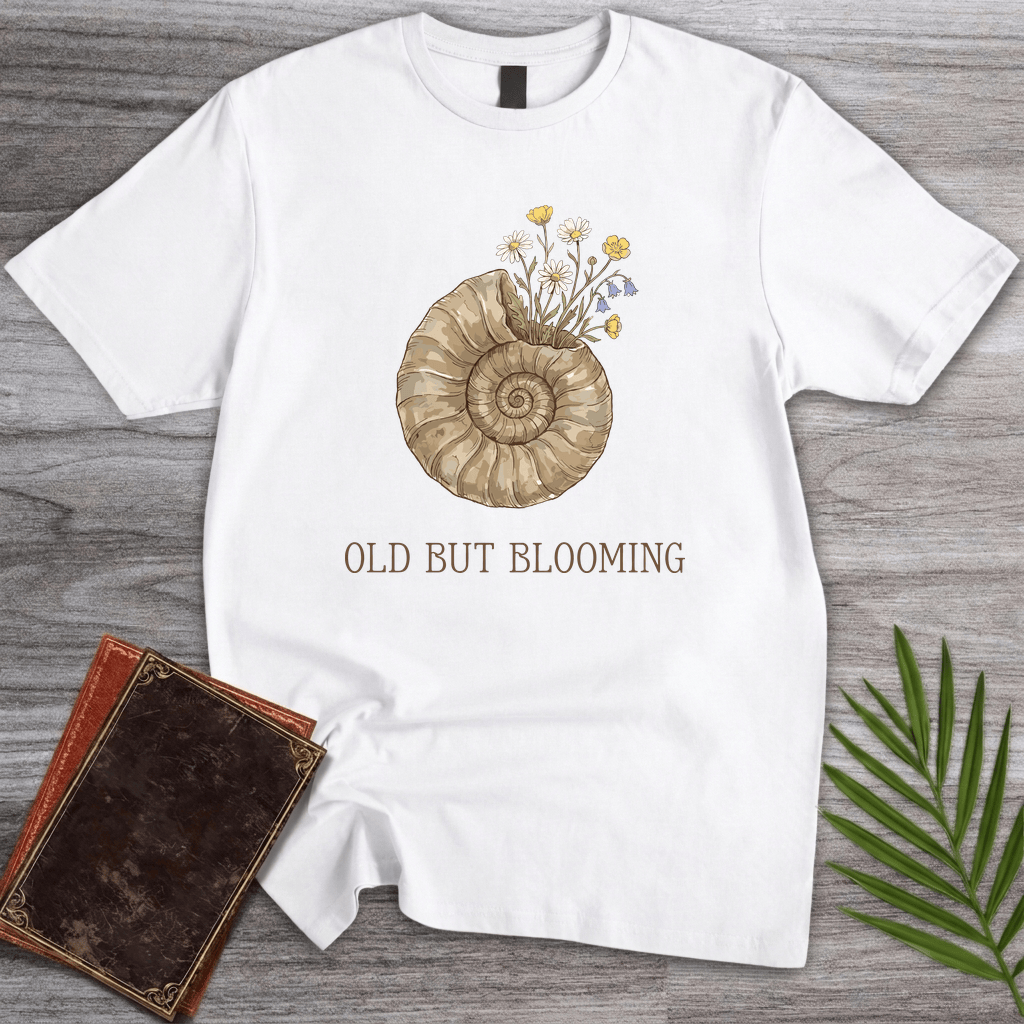 T-Shirt White / S Blooming Ammonite T-Shirt