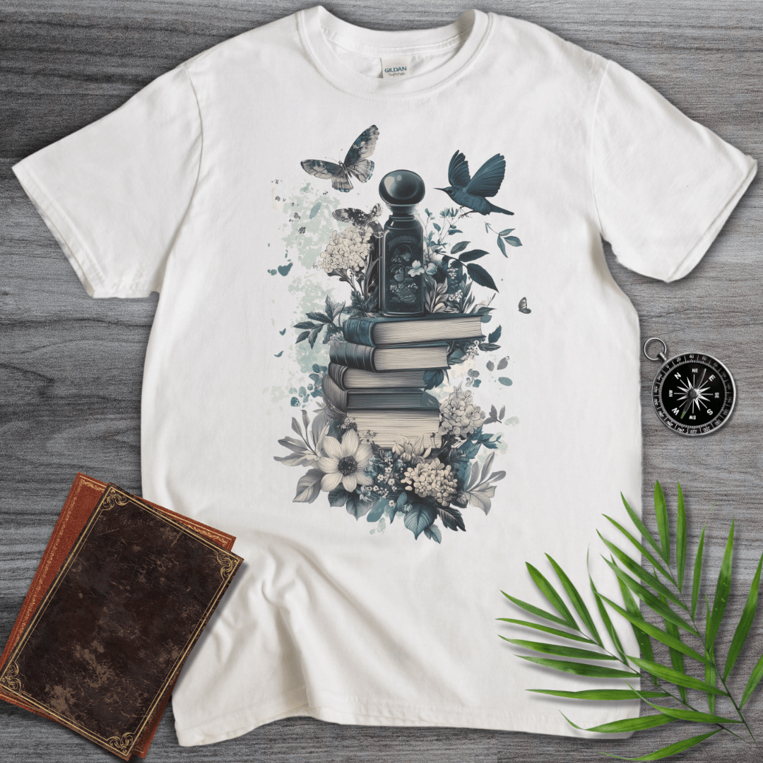 T-Shirt White / S Blue-Ink Natural Elements of Knowledge T-Shirt