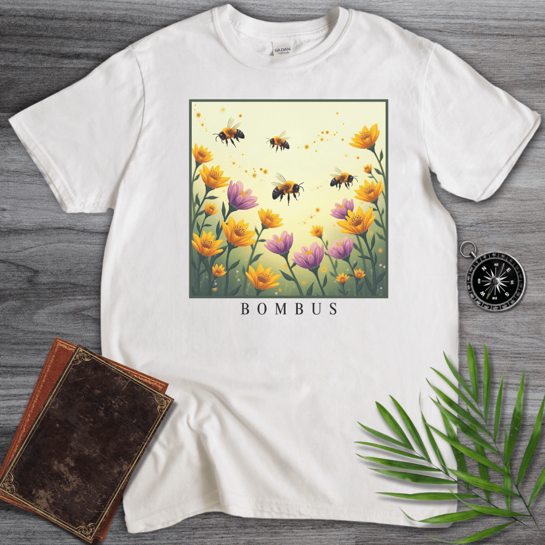 T-Shirt White / S Bombus: Bumble Bee T-Shirt