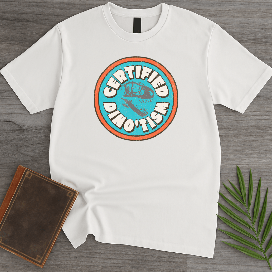 T-Shirt White / S Certified Dino'tism Vintage T-Shirt