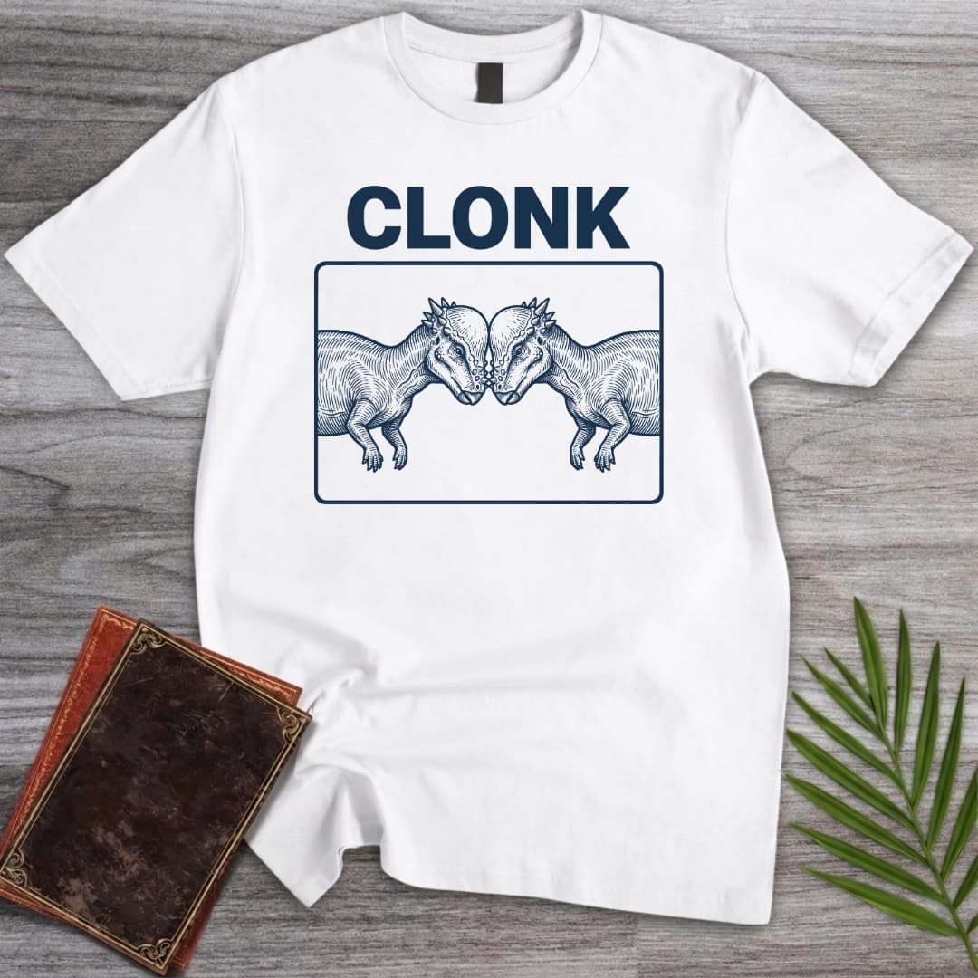 T-Shirt White / S Clonk Head-Butt Pachy T-Shirt