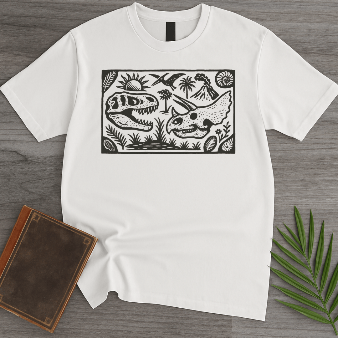 T-Shirt White / S Cretaceous Skull Encounter T-Shirt