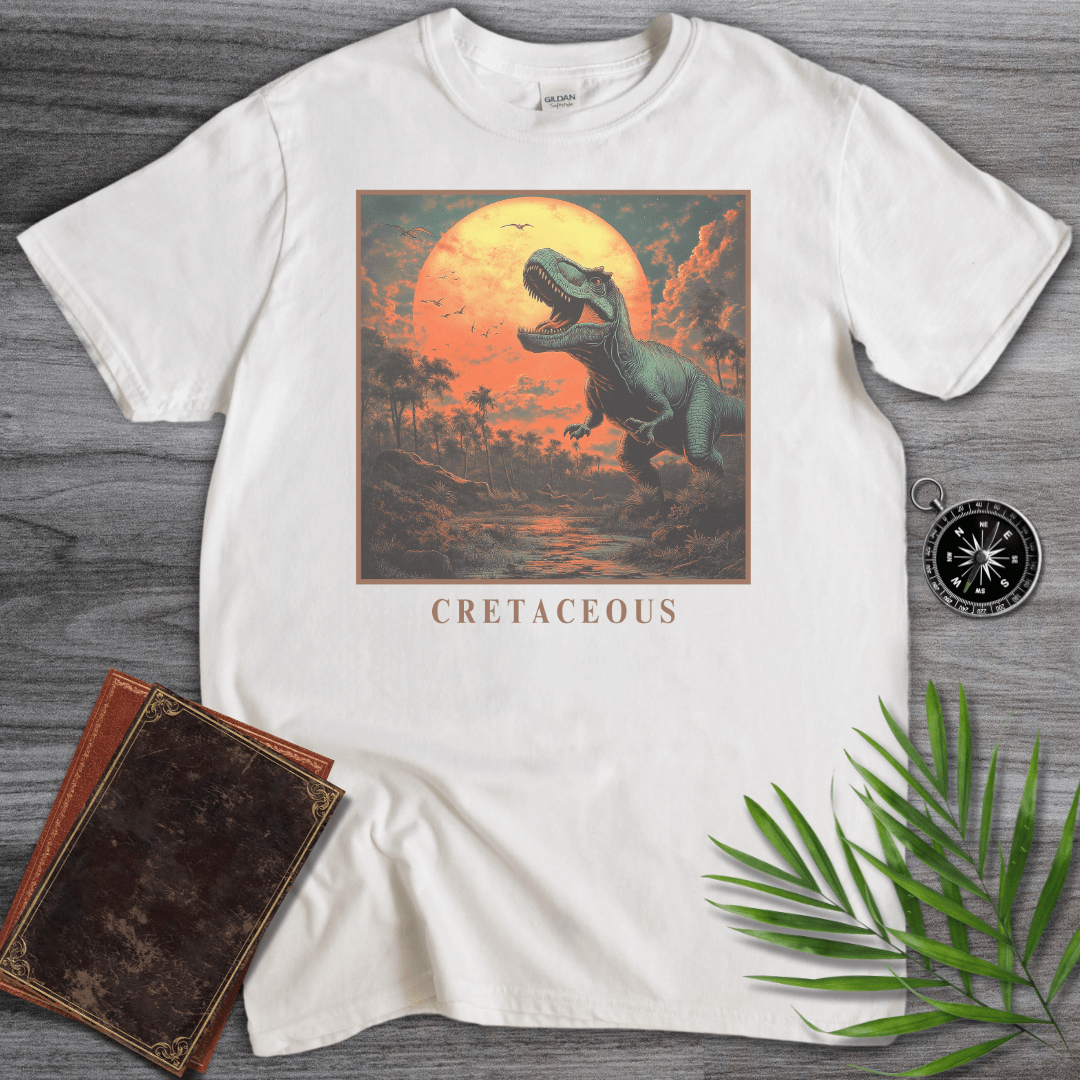 T-Shirt White / S Cretaceous T-REX Graphic T-Shirt