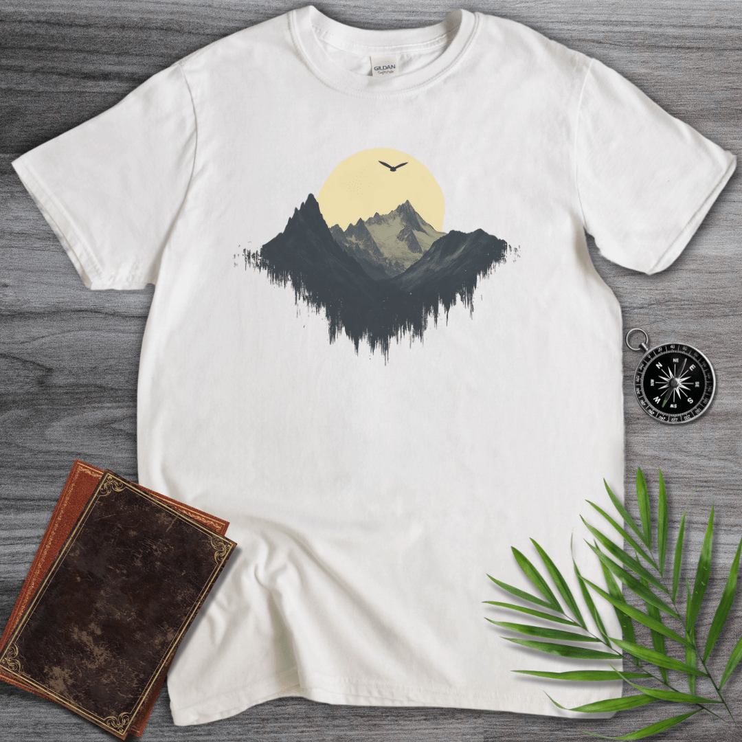 T-Shirt White / S Dark Moon Mountain T-Shirt