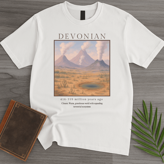 T-Shirt White / S Devonian Terrestrial Ecosystem T-Shirt