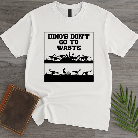 T-Shirt White / S Dino’s Don’t Go To Waste T-Shirt (Doobie)