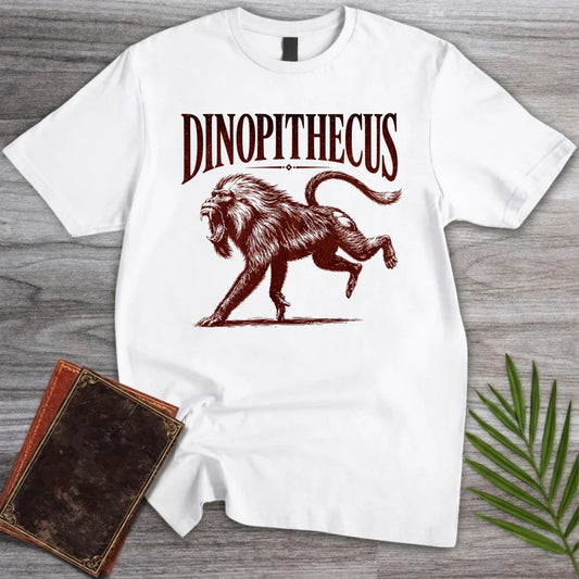 T-Shirt White / S Dinopithecus Terrible Ape T-Shirt