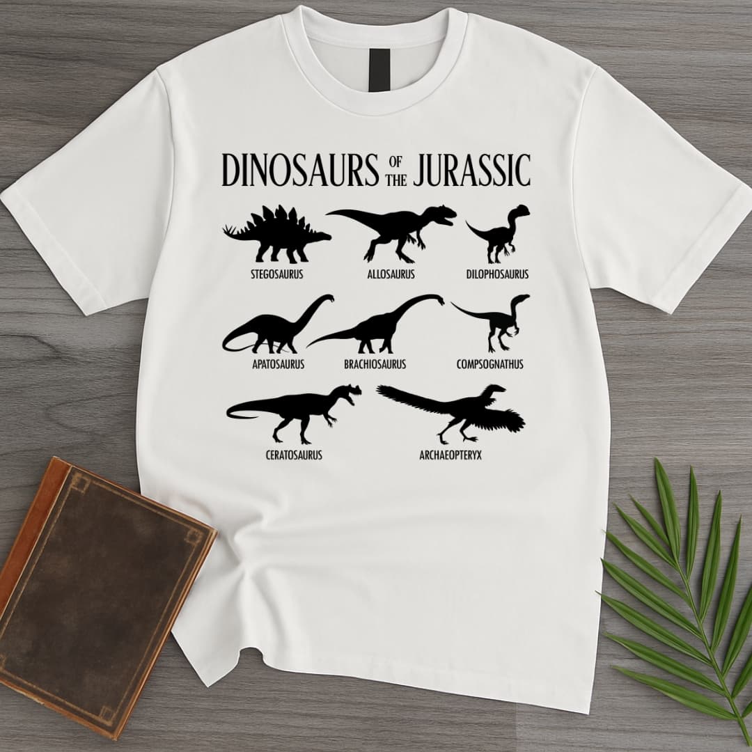 T-Shirt White / S Dinosaurs of the Jurassic T-Shirt
