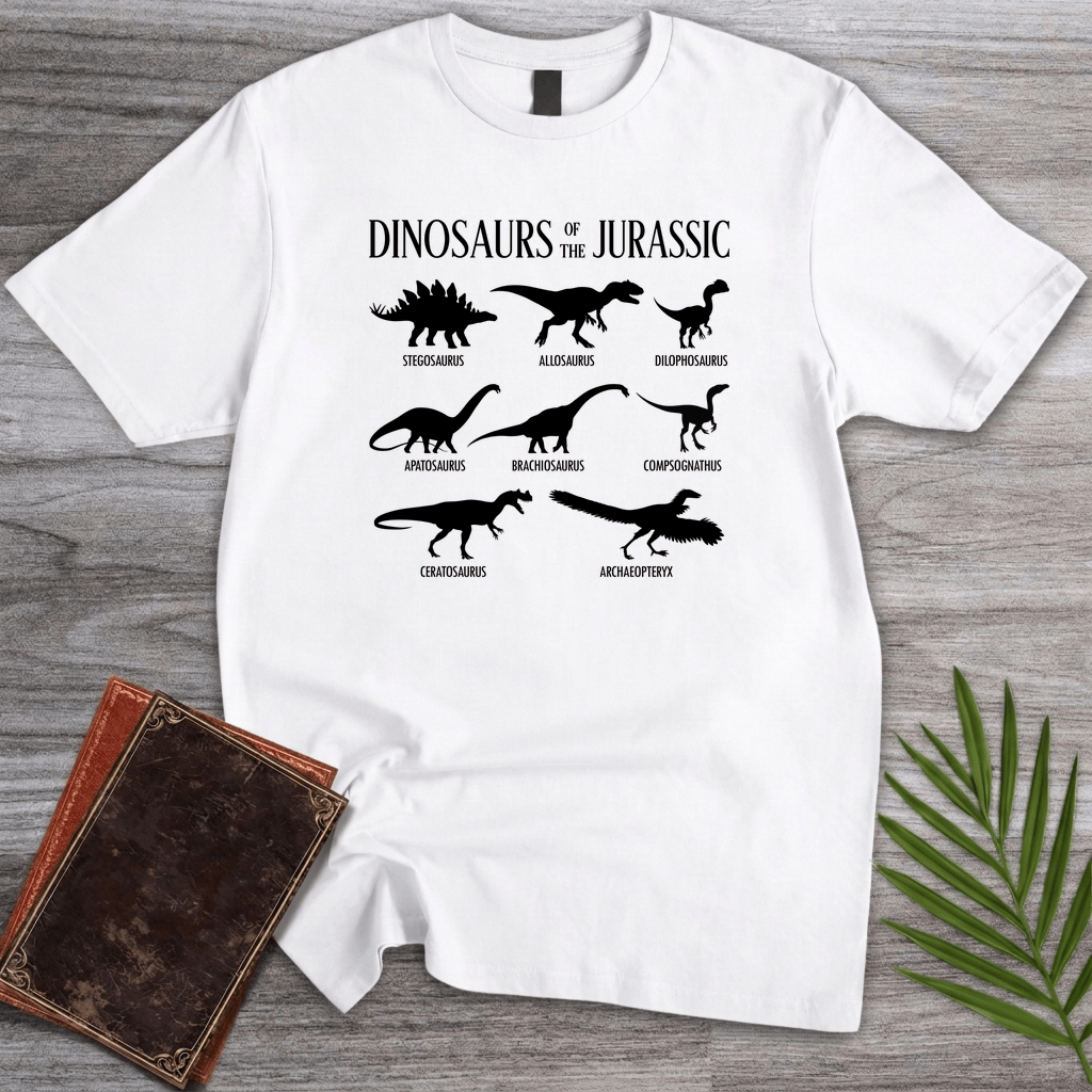 T-Shirt White / S Dinosaurs of the Jurassic T-Shirt