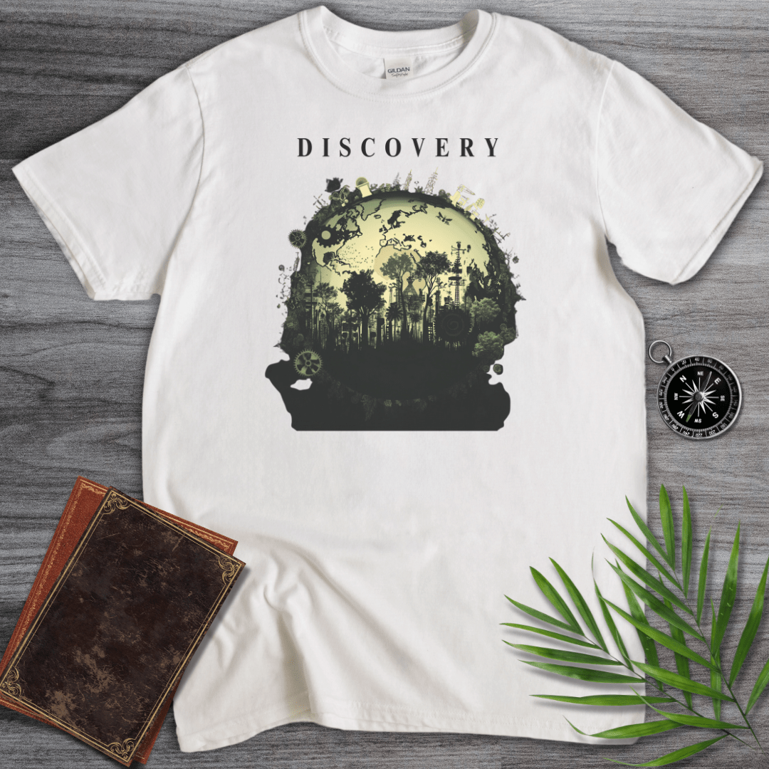 T-Shirt White / S Discovery Earth Graphic T-Shirt