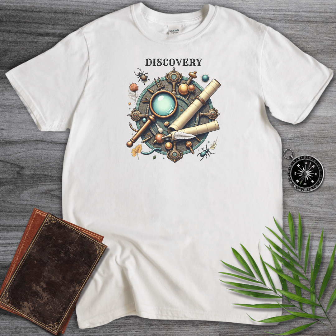 T-Shirt White / S DISCOVERY: Steam Punk Kit T-Shirt