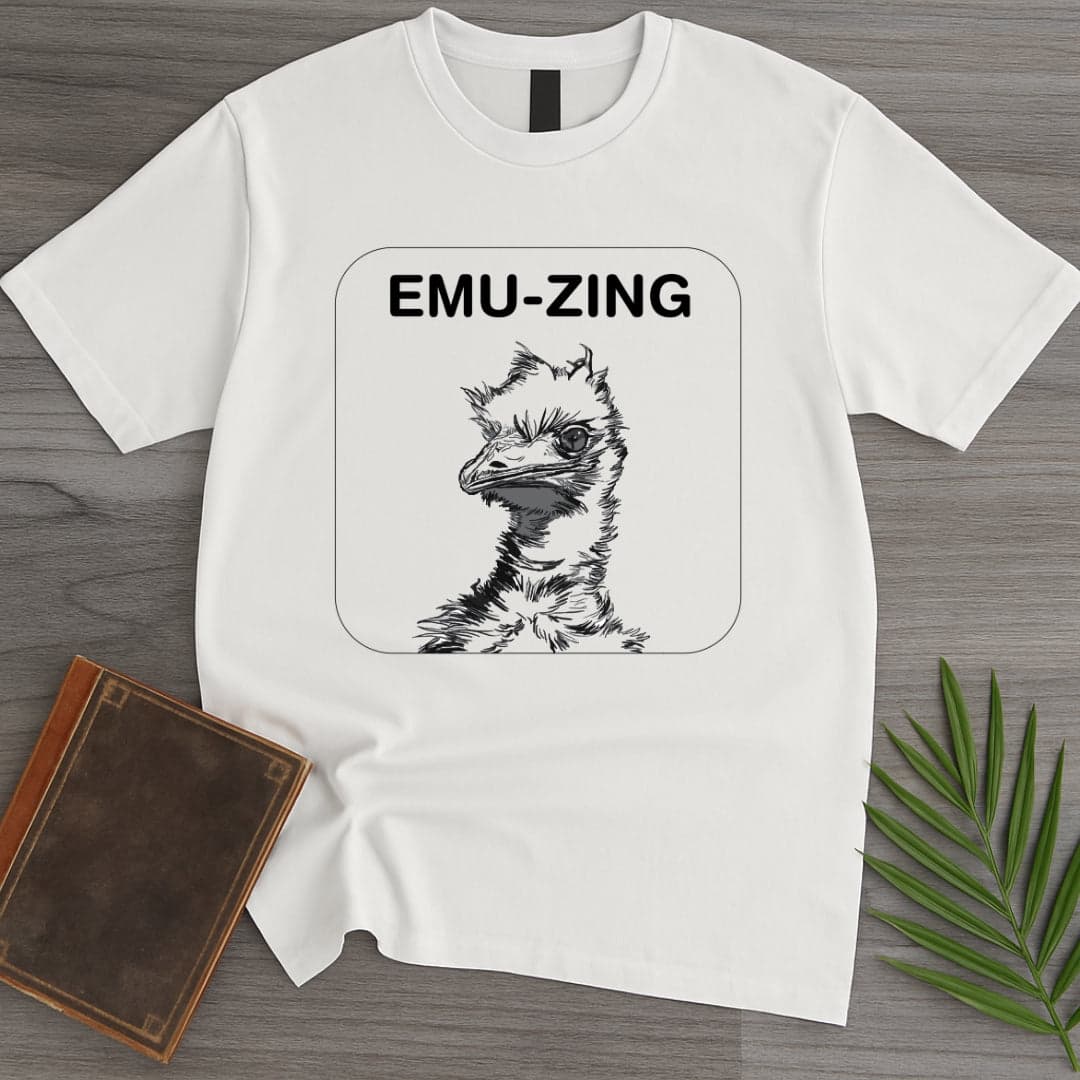 T-Shirt White / S Emu-Zing T-Shirt (Doobie)