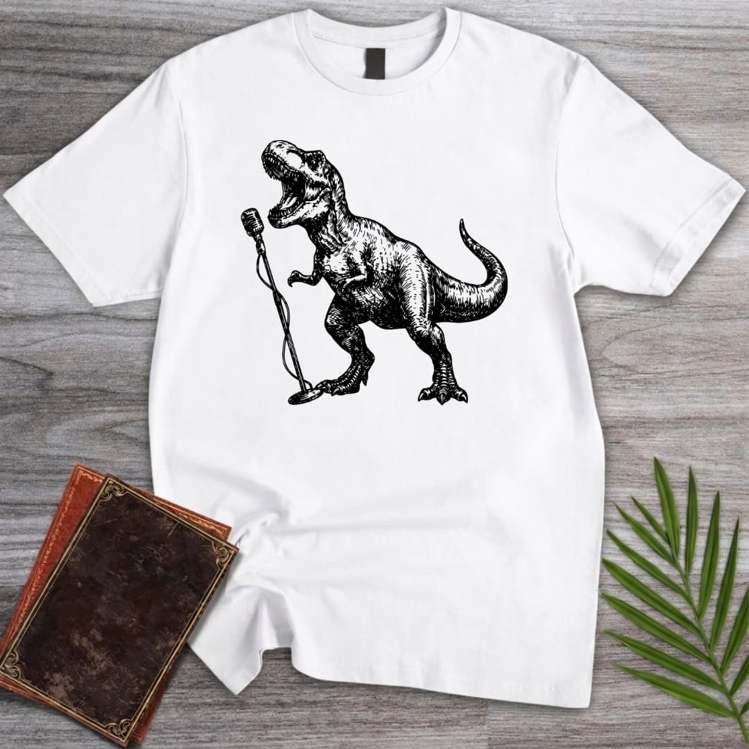 T-Shirt White / S Extra Loud Tyrannosaur T-Shirt