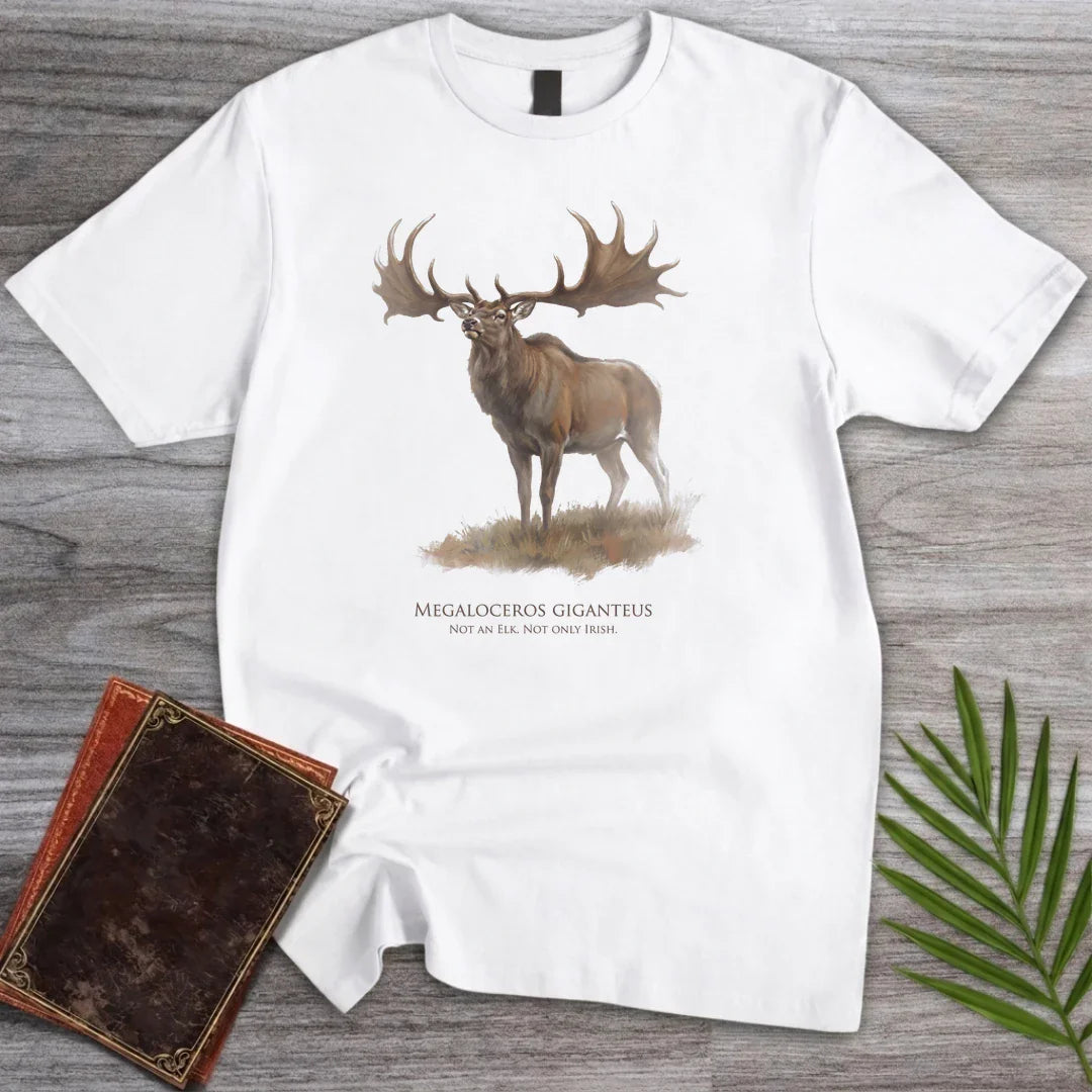 T-Shirt White / S Fog Walker Megaloceros T-Shirt