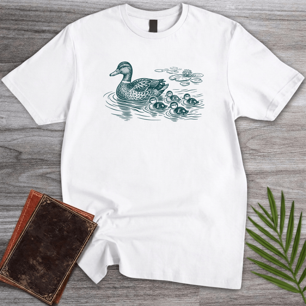 T-Shirt White / S Follow The Leader Ducklings T-Shirt