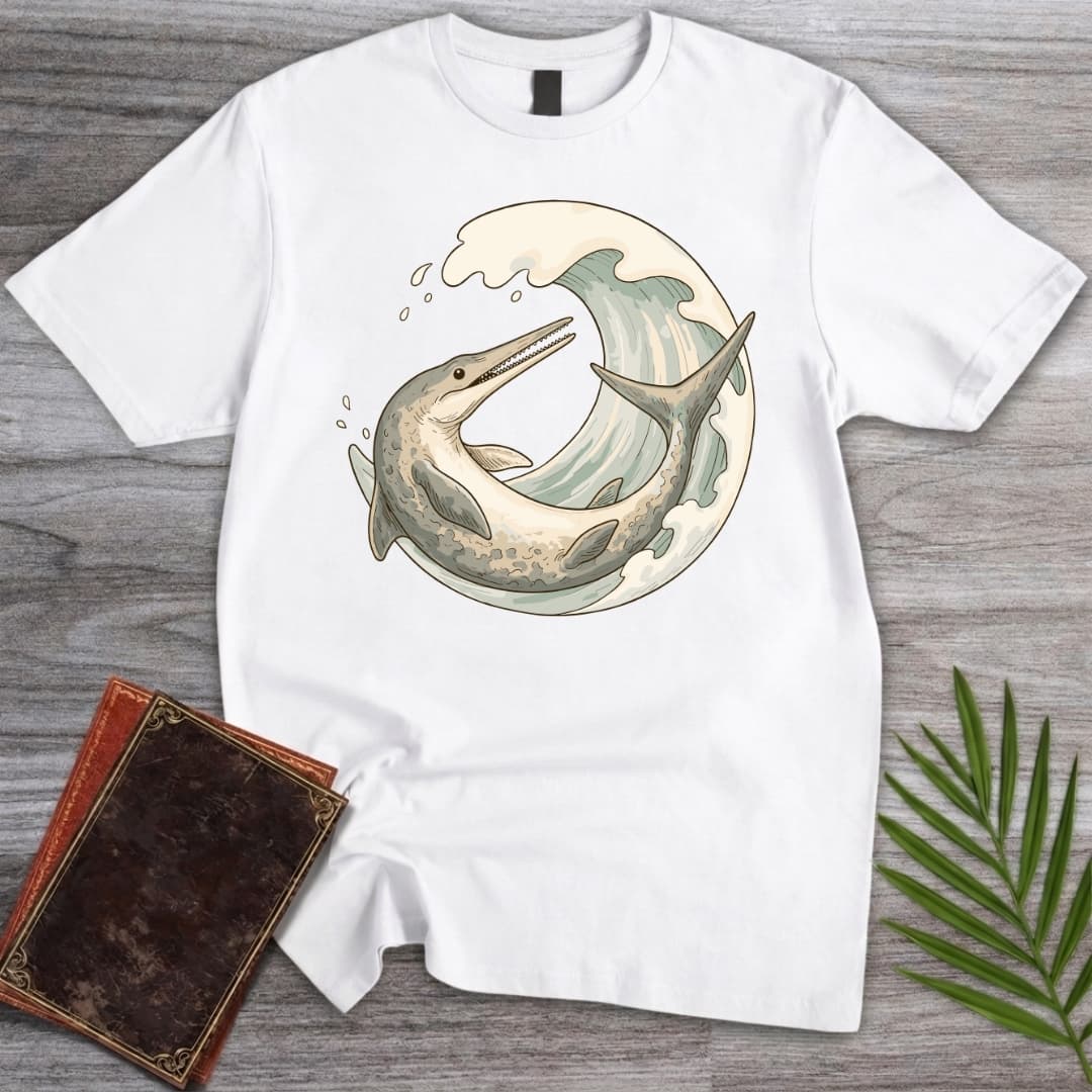 T-Shirt White / S Gentle Ichthyosaur T-Shirt