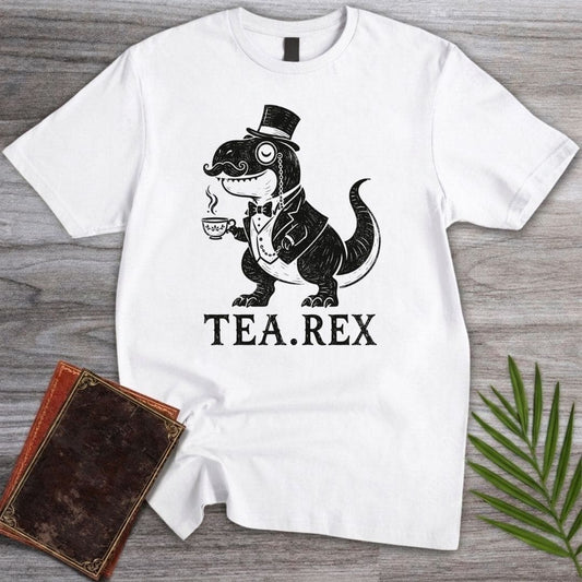 T-Shirt White / S Gentleman Tea-Rex T-Shirt