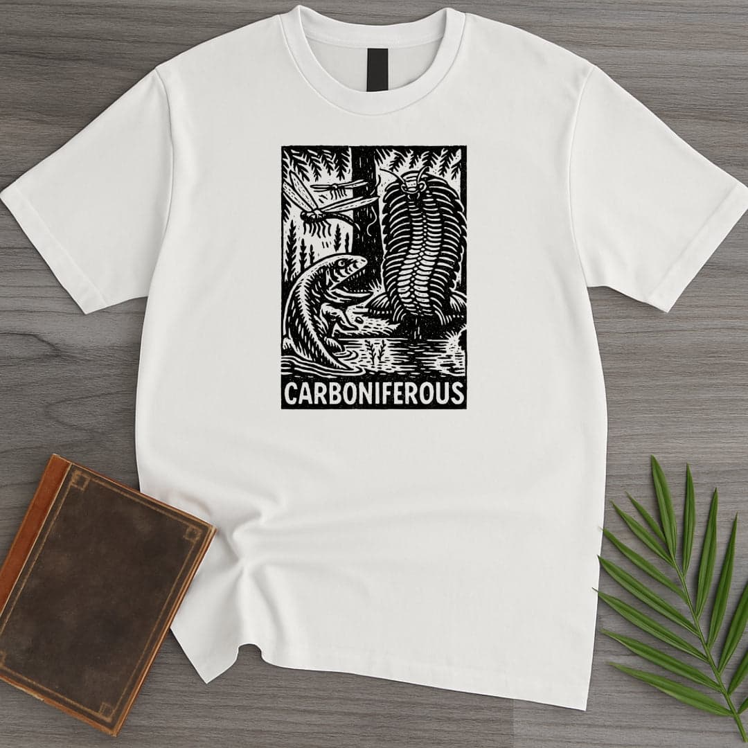 T-Shirt White / S Giant Creatures of the Carboniferous T-Shirt