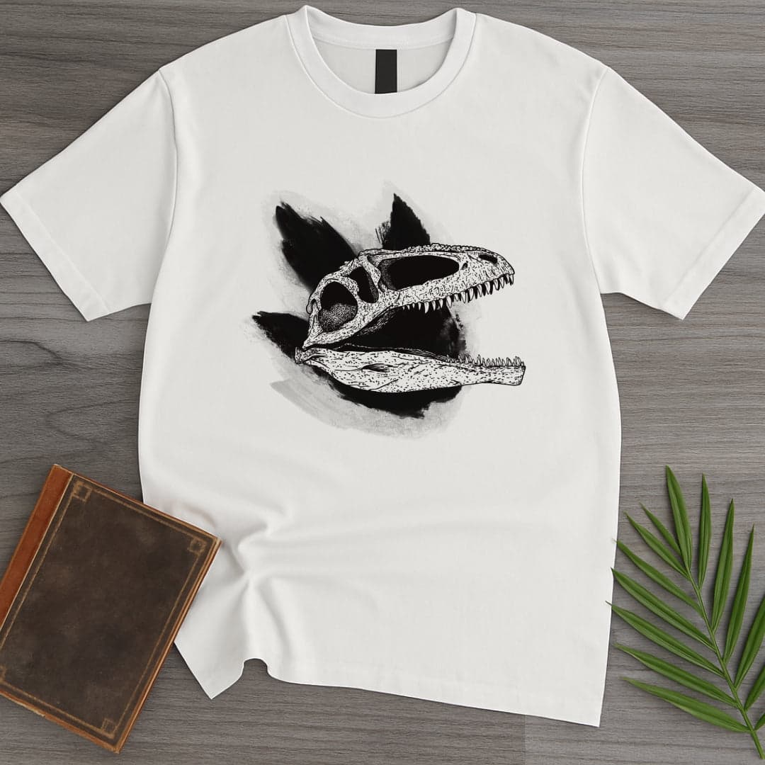 T-Shirt White / S Giganotosaurus Giant Step T-Shirt (farkas.art)