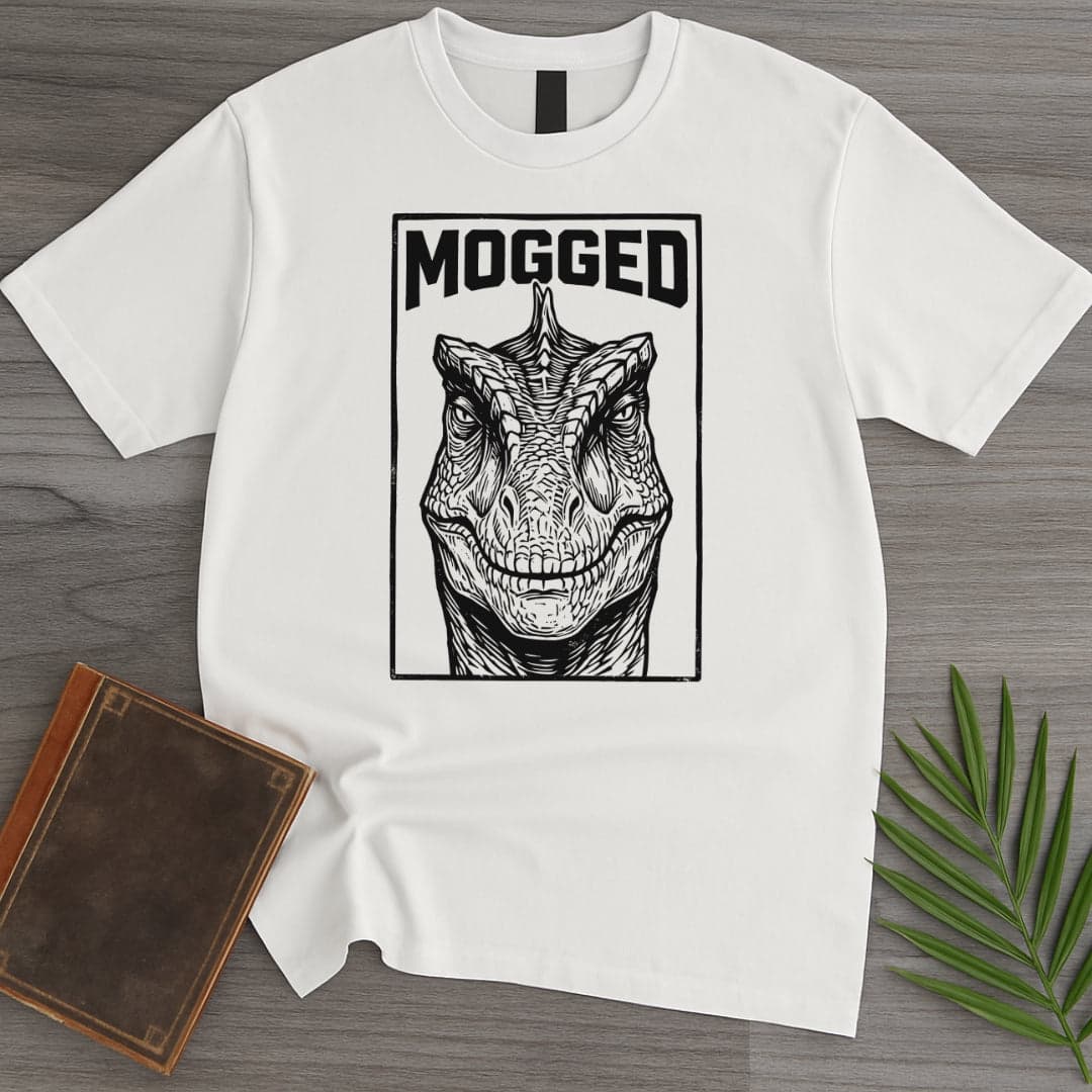 T-Shirt White / S Giganotosaurus Mogged T-Shirt