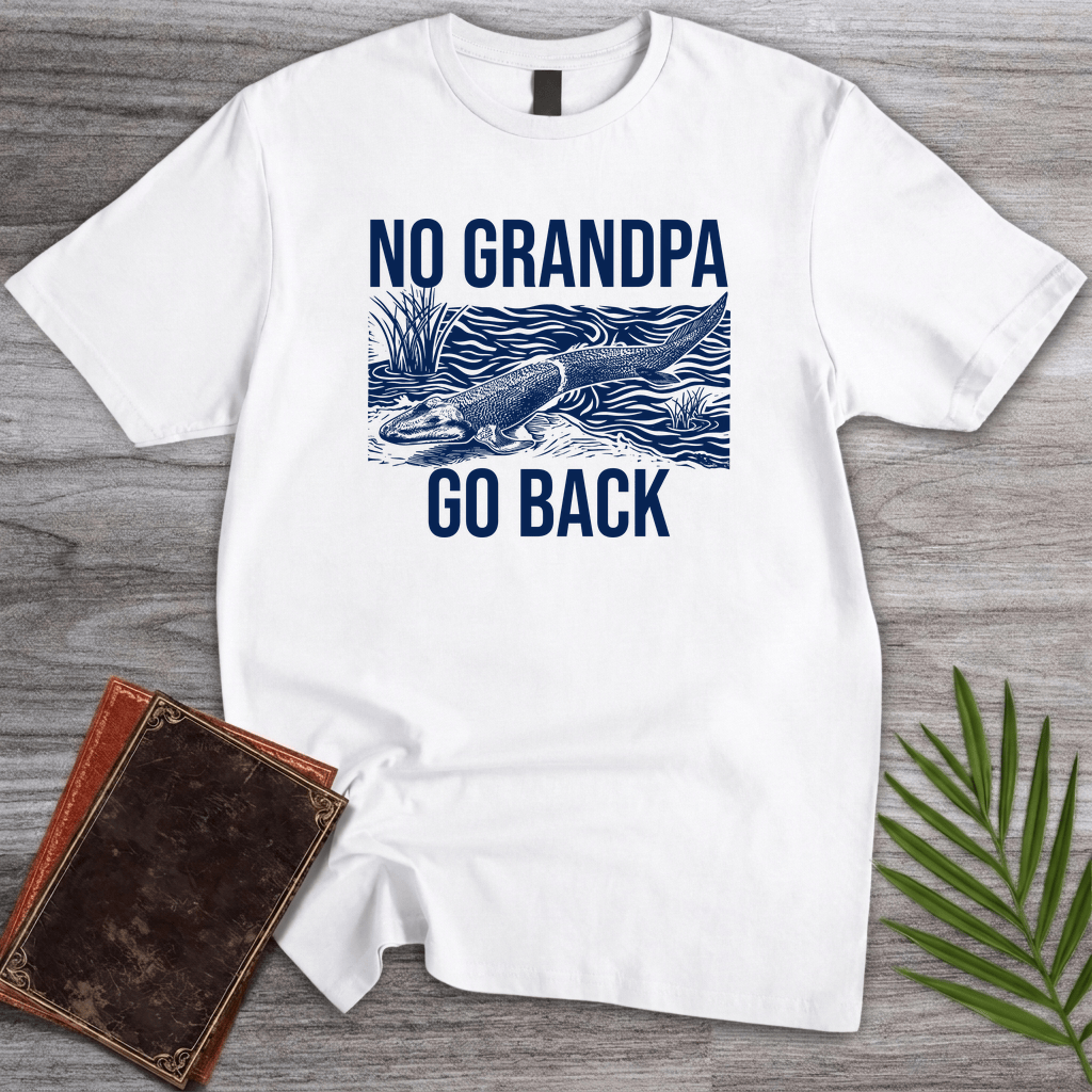 T-Shirt White / S Go Back Grandpa! T-Shirt